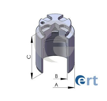 Piest brzdového strmeňa ERT 151078-C