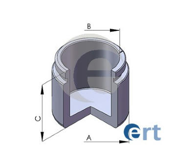 Piest brzdového strmeňa ERT 151088-C