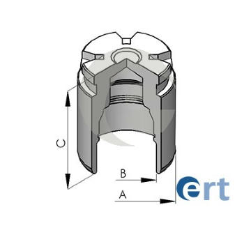 Piest brzdového strmeňa ERT 151384-C