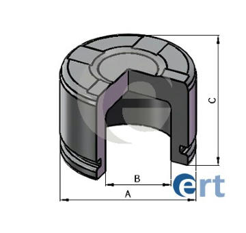 Piest brzdového strmeňa ERT 151411-C