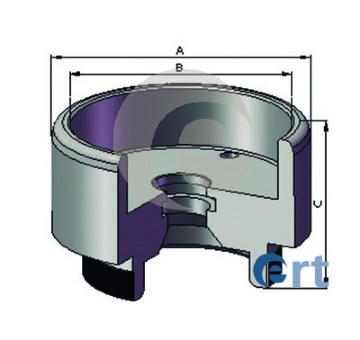 Piest brzdového strmeňa ERT 151504-C
