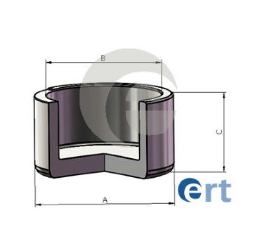 Piest brzdového strmeňa ERT 151582-C