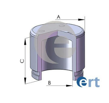 Piest brzdového strmeňa ERT 151740-C