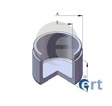 Piest brzdového strmeňa ERT 151800-C