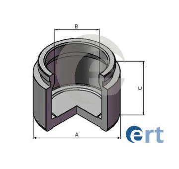 Piest brzdového strmeňa ERT 151835-C
