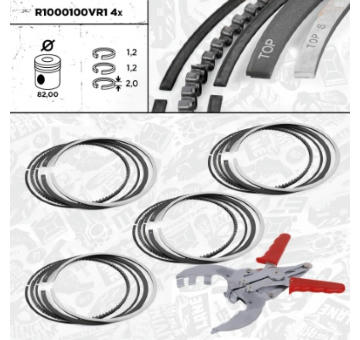 Sada pistnich krouzku ET ENGINETEAM R1000100VR1