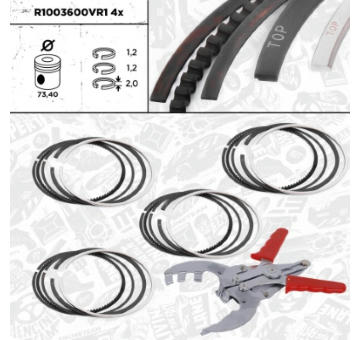 Sada pístních kroužků ET ENGINETEAM R1003600VR1