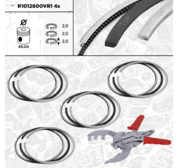 Sada pistnich krouzku ET ENGINETEAM R1012800VR1