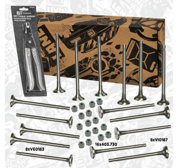 Sada ventilů, sací/výfukový ventil ET ENGINETEAM VS0026