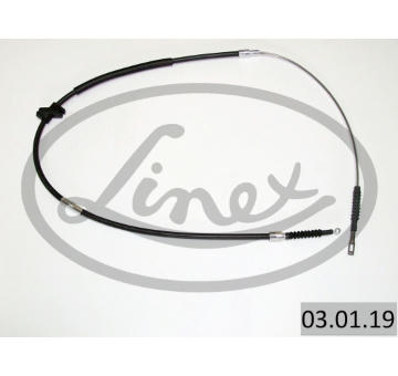 Tažné lanko, parkovací brzda Linex 03.01.19