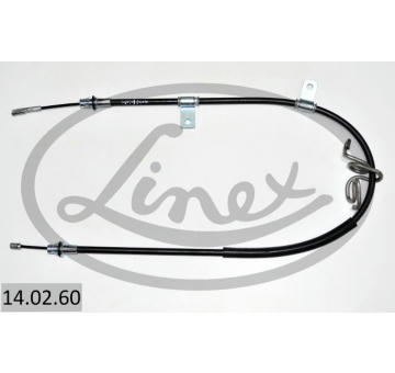 Tažné lanko, parkovací brzda LINEX 14.02.60