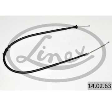 Tažné lanko, parkovací brzda LINEX 14.02.63