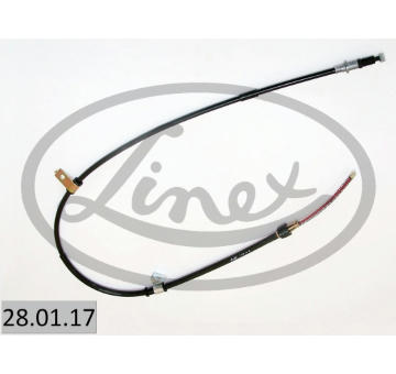 Tažné lanko, parkovací brzda LINEX 28.01.17
