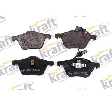 Sada brzdových destiček, kotoučová brzda KRAFT AUTOMOTIVE 6000327