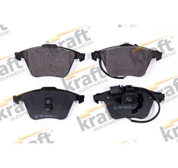 Sada brzdových destiček, kotoučová brzda KRAFT AUTOMOTIVE 6000368
