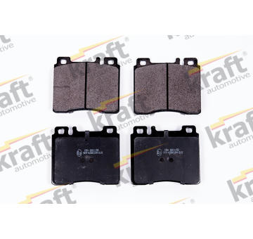 Sada brzdových destiček, kotoučová brzda KRAFT AUTOMOTIVE 6001150