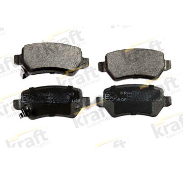 Sada brzdových destiček, kotoučová brzda KRAFT AUTOMOTIVE 6001650