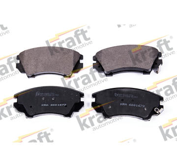 Sada brzdových destiček, kotoučová brzda KRAFT AUTOMOTIVE 6001672
