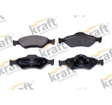 Sada brzdových destiček, kotoučová brzda KRAFT AUTOMOTIVE 6002311