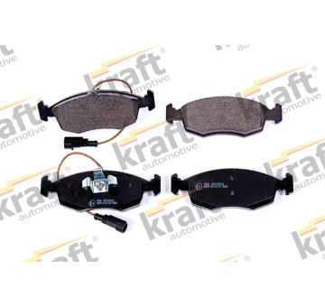 Sada brzdových destiček, kotoučová brzda KRAFT AUTOMOTIVE 6003061