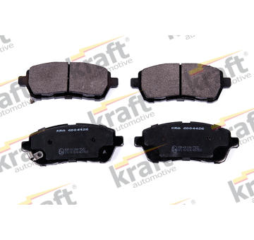 Sada brzdových destiček, kotoučová brzda KRAFT AUTOMOTIVE 6004426