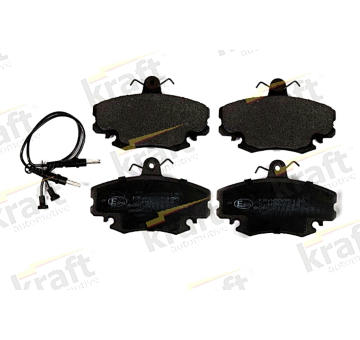 Sada brzdových destiček, kotoučová brzda KRAFT AUTOMOTIVE 6005130