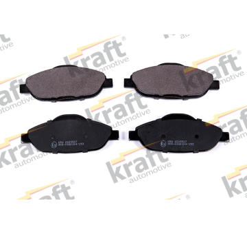 Sada brzdových destiček, kotoučová brzda KRAFT AUTOMOTIVE 6005507