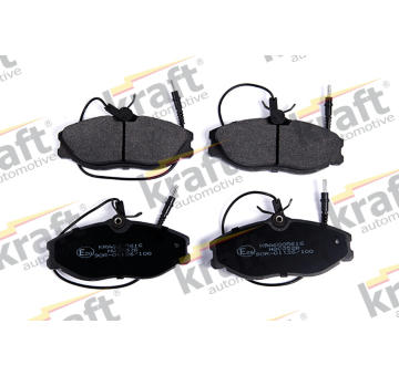 Sada brzdových destiček, kotoučová brzda KRAFT AUTOMOTIVE 6005616