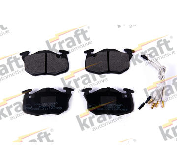 Sada brzdových destiček, kotoučová brzda KRAFT AUTOMOTIVE 6005640