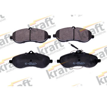 Sada brzdových destiček, kotoučová brzda KRAFT AUTOMOTIVE 6005671