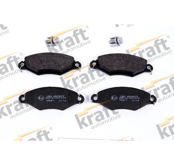 Sada brzdových destiček, kotoučová brzda KRAFT AUTOMOTIVE 6005679