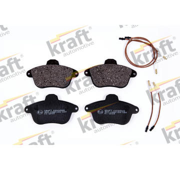 Sada brzdových destiček, kotoučová brzda KRAFT AUTOMOTIVE 6006000
