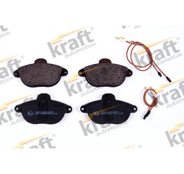 Sada brzdových destiček, kotoučová brzda KRAFT AUTOMOTIVE 6006025