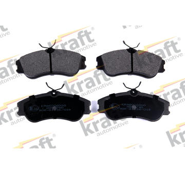 Sada brzdových destiček, kotoučová brzda KRAFT AUTOMOTIVE 6006080