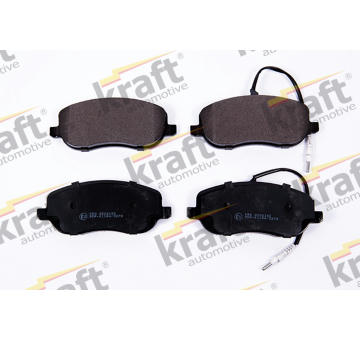 Sada brzdových destiček, kotoučová brzda KRAFT AUTOMOTIVE 6006160