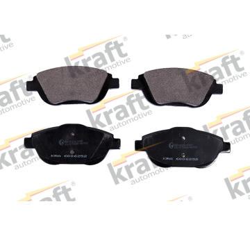 Sada brzdových destiček, kotoučová brzda KRAFT AUTOMOTIVE 6006252