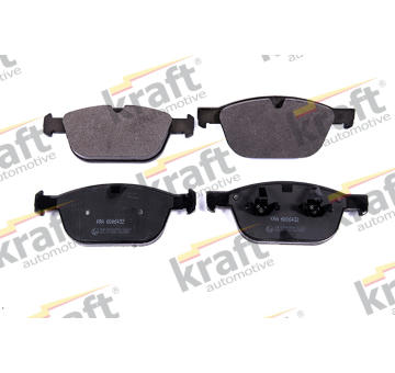 Sada brzdových destiček, kotoučová brzda KRAFT AUTOMOTIVE 6006432