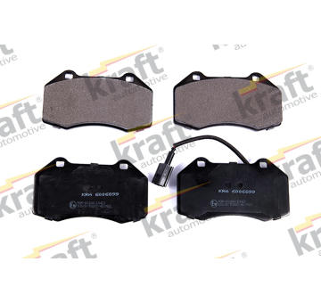 Sada brzdových destiček, kotoučová brzda KRAFT AUTOMOTIVE 6006899