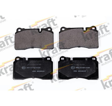 Sada brzdových destiček, kotoučová brzda KRAFT AUTOMOTIVE 6008029