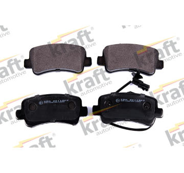 Sada brzdových destiček, kotoučová brzda KRAFT AUTOMOTIVE 6011902