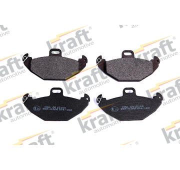 Sada brzdových destiček, kotoučová brzda KRAFT AUTOMOTIVE 6015100