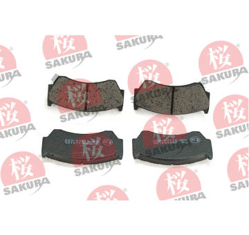 Sada brzdových destiček, kotoučová brzda SAKURA 600-10-4185