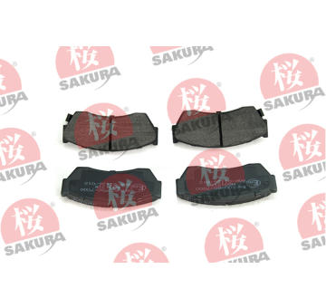 Sada brzdových destiček, kotoučová brzda SAKURA 600-80-7000