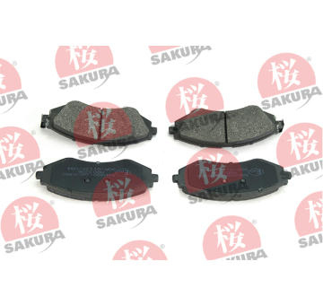 Sada brzdových destiček, kotoučová brzda SAKURA 600-00-8350