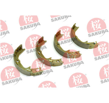 Sada brzdových čelistí, parkovací brzda SAKURA 602-50-4255