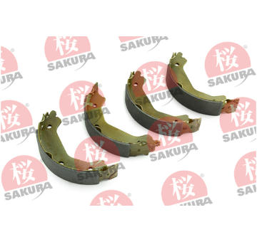 Sada brzdových čelistí, parkovací brzda SAKURA 602-03-4616