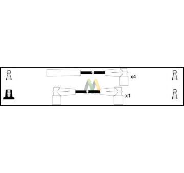 Sada kabelů pro zapalování MOTAQUIP LDRL1326
