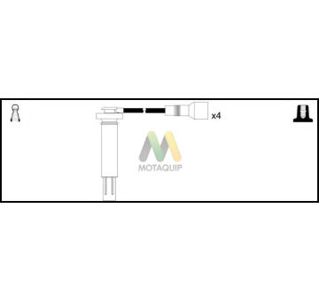 Sada kabelů pro zapalování MOTAQUIP LDRL1826