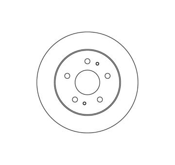 Brzdový kotouč MOTAQUIP LVBD1013Z
