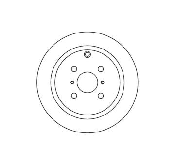 Brzdový kotouč MOTAQUIP LVBD1066